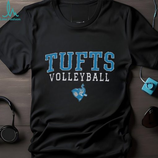 Tufts University Jumbos Champion Icon Logo Volleyball Jersey T Shirt