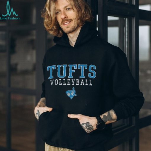 Tufts University Jumbos Champion Icon Logo Volleyball Jersey T Shirt