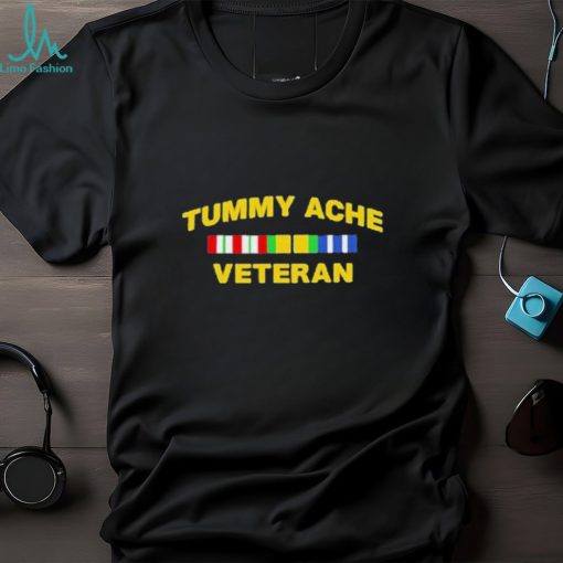 Tummy ache veteran T shirt