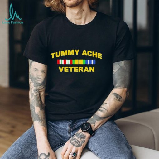 Tummy ache veteran T shirt