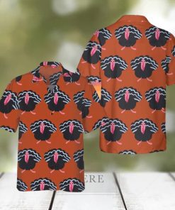 Turkey Thanksgiving Hawaiian Shirt Mens Thanksgiving Aloha Shirt Gift Ideas