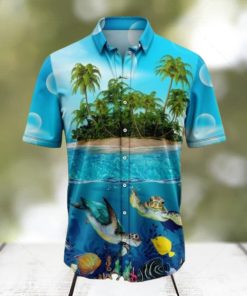 Turtle Island Tropical Hawaiian Shirt Gift For Men And Women