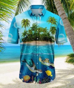 Turtle Island Tropical Hawaiian Shirt Gift For Men And Women