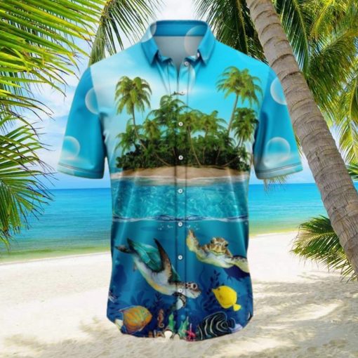 Turtle Island Tropical Hawaiian Shirt Gift For Men And Women