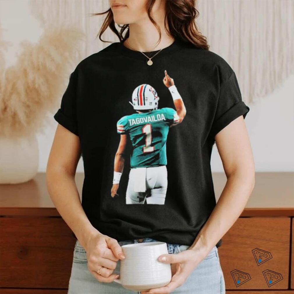 Miami Dolphins Name & Number Graphic T-Shirt - Tyreek Hill 10 - Womens