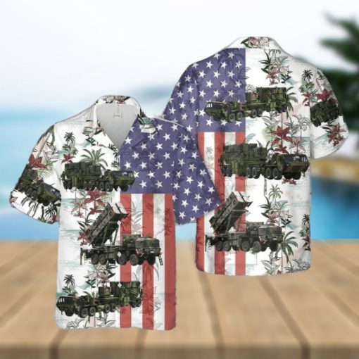 U.S Army MIM 104 Air defense Hawaiian Shirt