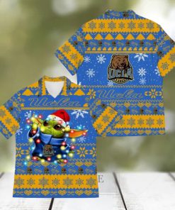 UCLA Bruins Baby Yoda Star Wars Hawaiian Shirt For Men And Women Gift Christmas Holidays