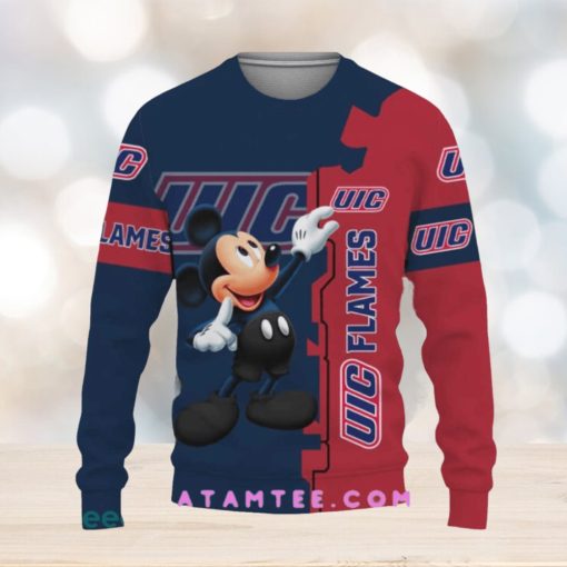 UIC Flames Basketball Sweater