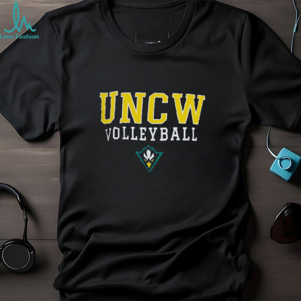UNC Wilmington Seahawks Champion Stacked Logo Volleyball Jersey T Shirt UNC Wilmington Seahawks Champion Stacked Logo Volleyball Jersey T Shirt