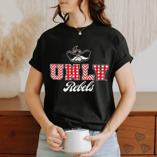 UNLV Rebels Patterned Letters Shirt