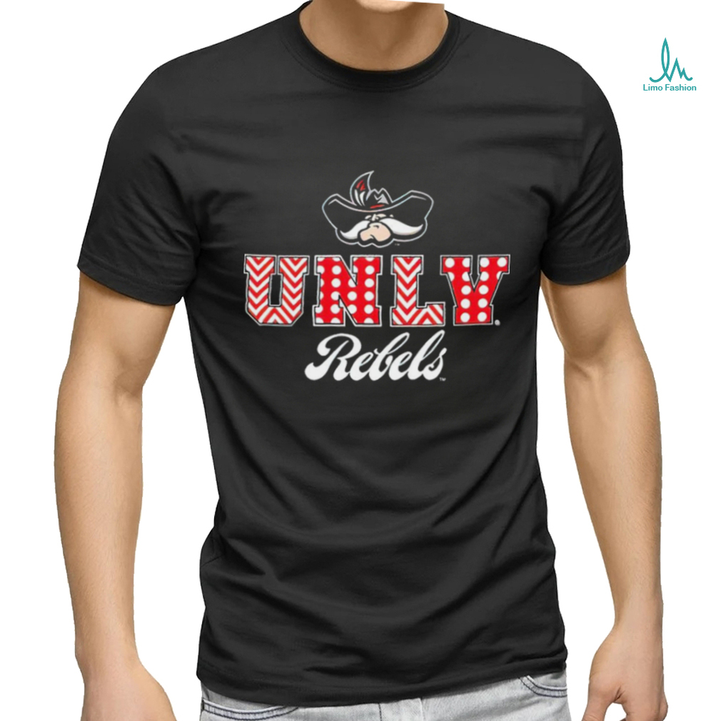 UNLV Rebels Patterned Letters Shirt Limotees