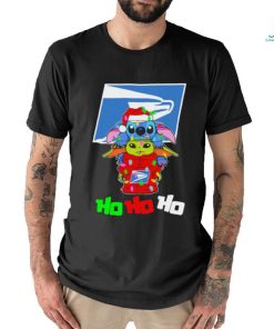 UPSA Santa Stitch and Yoda Ha ha ha Christmas 2023 Shirt