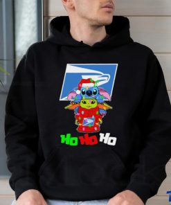 UPSA Santa Stitch and Yoda Ha ha ha Christmas 2023 Shirt