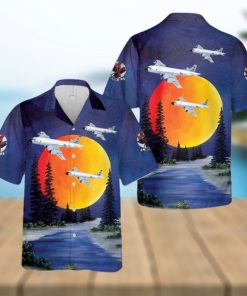 US Navy VP 68 Blackhawks P 3B Orion Hawaiian Shirt