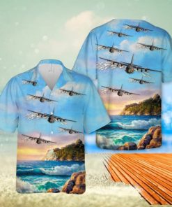 USAF Lockheed AC 130U 4th Special Operations Squadron Hawaiian Shirt