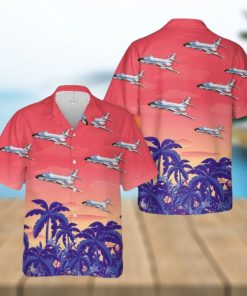 USAF Lockheed VC 140B Jetstar Hawaiian Shirt