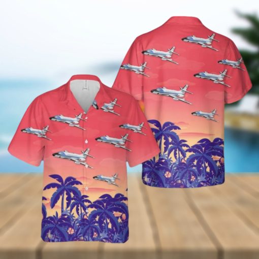 USAF Lockheed VC 140B Jetstar Hawaiian Shirt