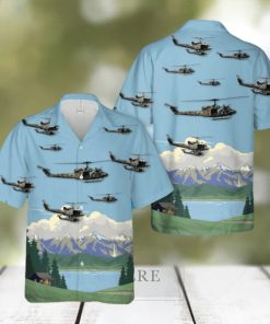 USAF UH 1N Twin Huey   6th Special Operations Squadron Hawaiian Shirt