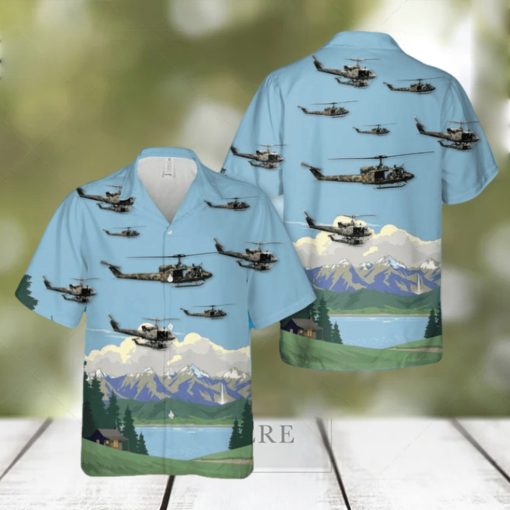 USAF UH 1N Twin Huey   6th Special Operations Squadron Hawaiian Shirt