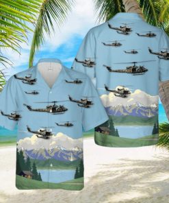 USAF UH 1N Twin Huey 6th Special Operations Squadron Hawaiian Shirt