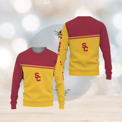 USC Trojans American Football Teams Ugly Christmas Sweater Men And Women Gift For Fans Holidays