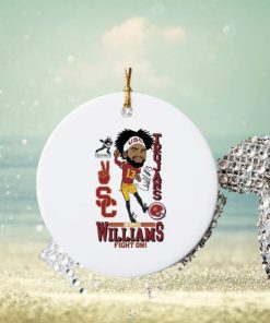 USC Trojans Caleb Williams 2022 Heisman Trophy Winner Fight On Ornament Christmas