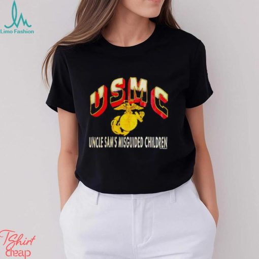 USMC uncle Sam’s misguided children vintage shirt