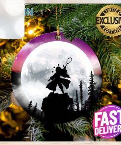 Uchiha Madara Naruto Moon Night Personalized 2023 Holiday Merry Christmas Decorations Ornament