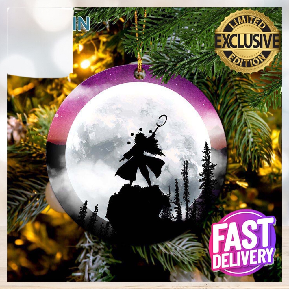 Uchiha Madara Naruto Moon Night Personalized 2023 Holiday Merry Christmas Decorations Ornament Uchiha Madara Naruto Moon Night Personalized 2023 Holiday Merry Christmas Decorations Ornament