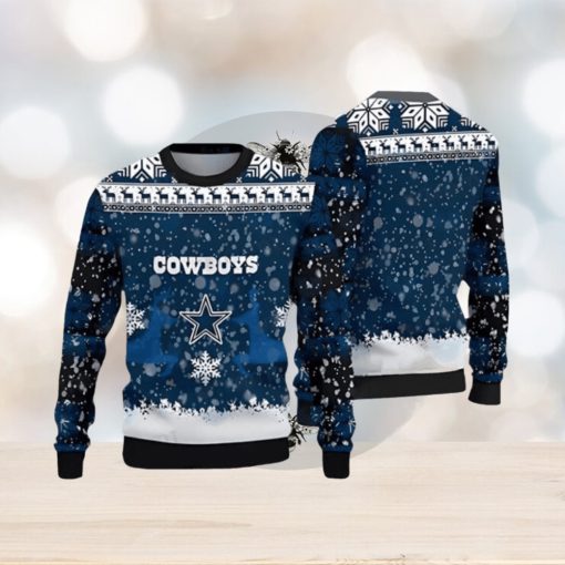 Ugly Christmas Sweater Cowboys Funny Dallas Cowboys Gifts