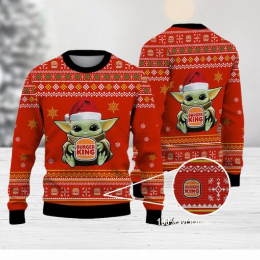 Ugly Sweater Burger King