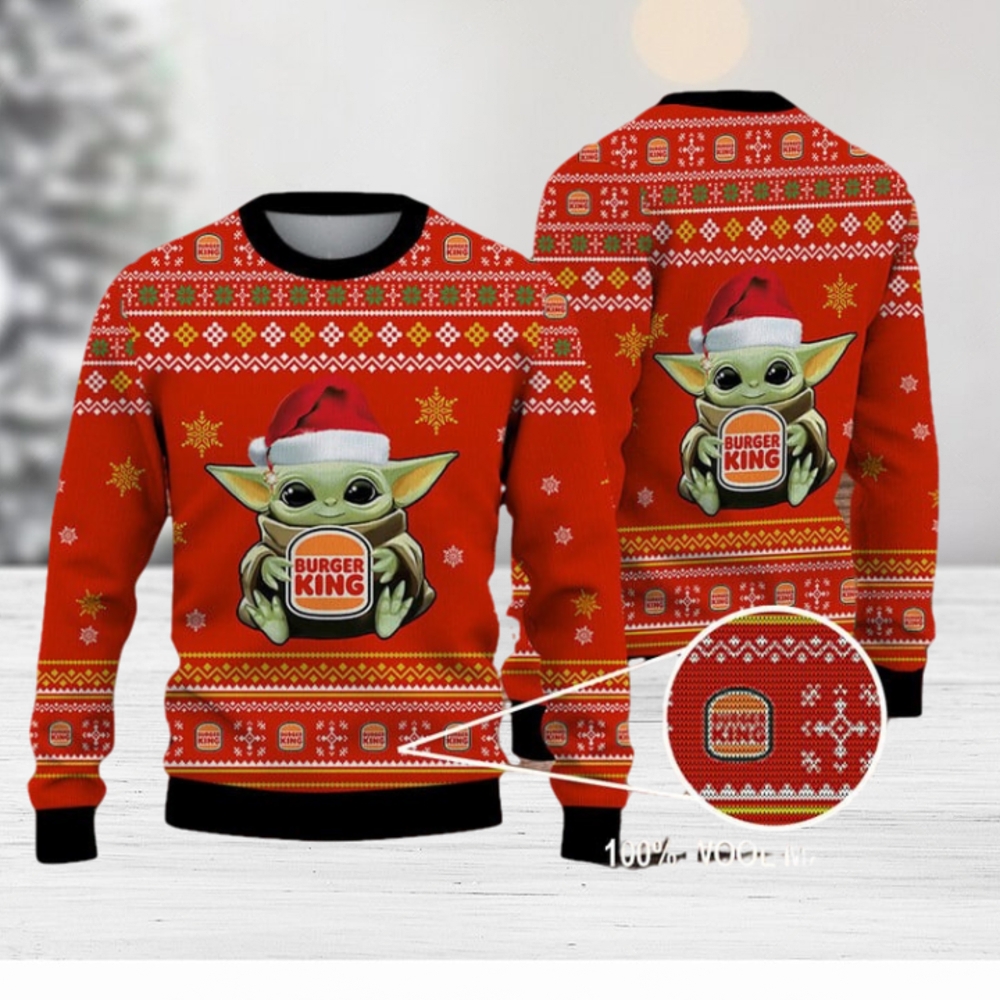 Ugly Sweater Burger King - Limotees