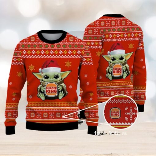 Ugly Sweater Burger King