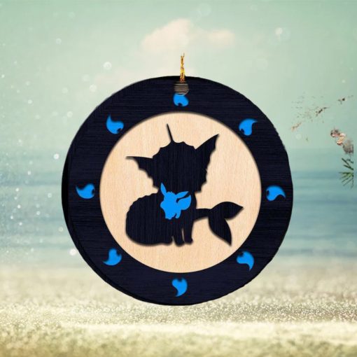 Umbreon Pokemon Personalized 2023 Holiday Merry Christmas Decorations Ornament