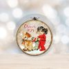Stitch Stay Wild Moon Child Ceramic Xmas Custom Name Tree Decorations Ornament