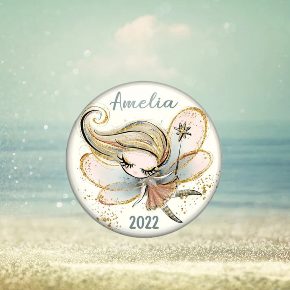 Unbreakable personalized Christmas ornaments for children. Baby's first Christmas ornament. Girl fairy holiday decorations ORN PERS 58D Unbreakable personalized Christmas ornaments for children. Baby's first Christmas ornament. Girl fairy holiday decorations ORN PERS 58D
