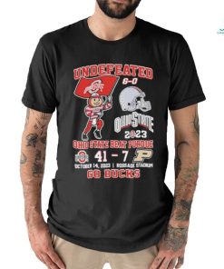 Undefeated Ohio State Beat Purdue Go Bucks Shirt