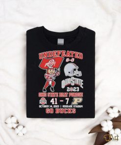 Undefeated Ohio State Beat Purdue Go Bucks Shirt