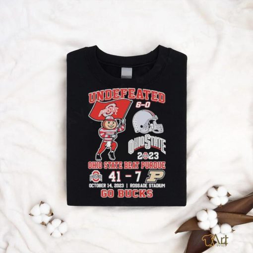 Undefeated Ohio State Beat Purdue Go Bucks Shirt