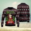 Cofee Because Murder Is … Ugly Christmas Woolen Sweater