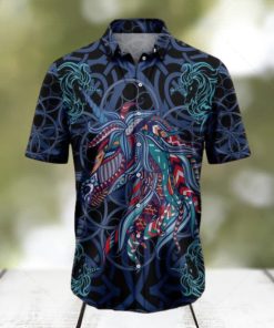 Unicorn Blue Mandala Tropical Hawaiian Shirt Gift For Men And Women