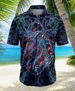 Unicorn Blue Mandala Tropical Hawaiian Shirt Gift For Men And Women