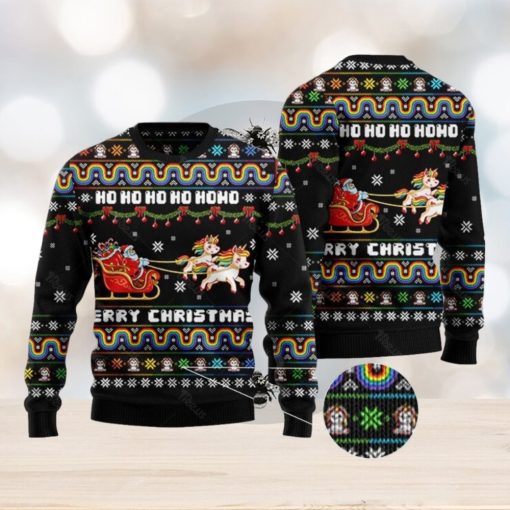 Unicorn Merry Christmas Ugly Christmas Sweater