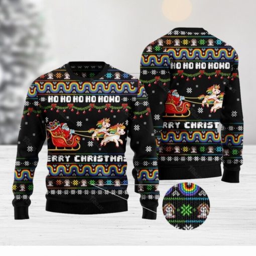 Unicorn Merry Christmas Ugly Christmas Sweater