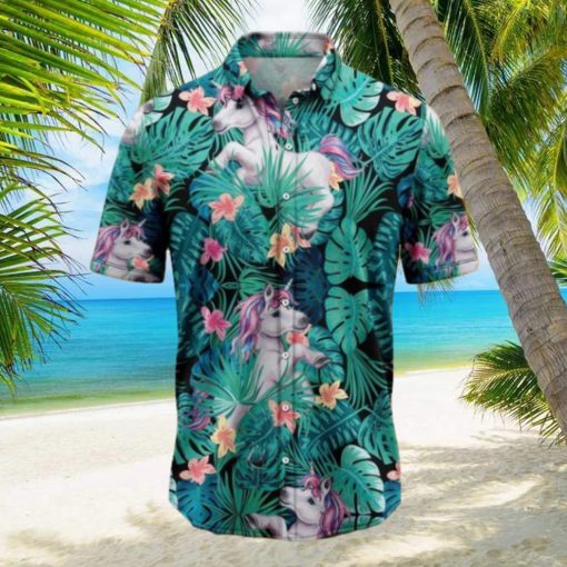 Unicorn Tropical Tropical Hawaiian Shirt Gift For Men And Women