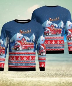 Union, South Carolina, Southside Fire Department AOP 3D Ugly Christmas Sweater