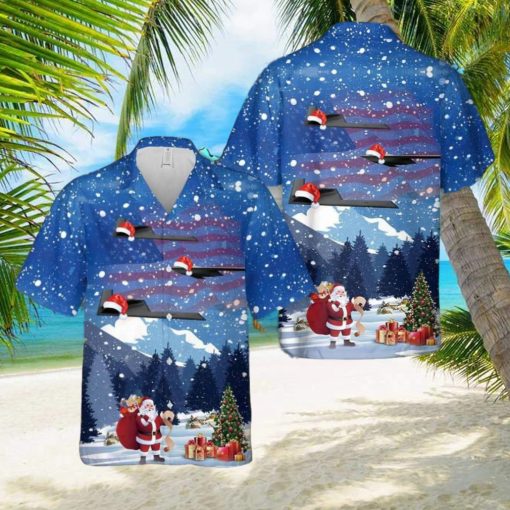 Us Air Force Northrop Grumman B 21 Raider Christmas Hawaiian Shirt