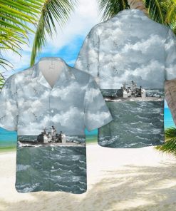 Us Navy Uss Valley Forge Ticonderoga class Cruiser Hawaiian Shirt