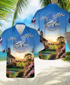 Us Navy Vaw 77 Night Wolves E 2c Hawaiian Shirt