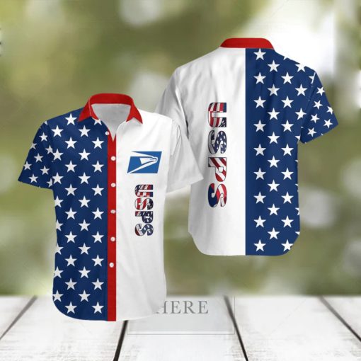 Usps Star Flag Amazing Gift Hawaiian Shirt